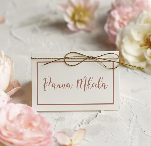  Boho/etno/pióra ślubne winietki na stół weselny, delikatne i proste winietki ślubne 