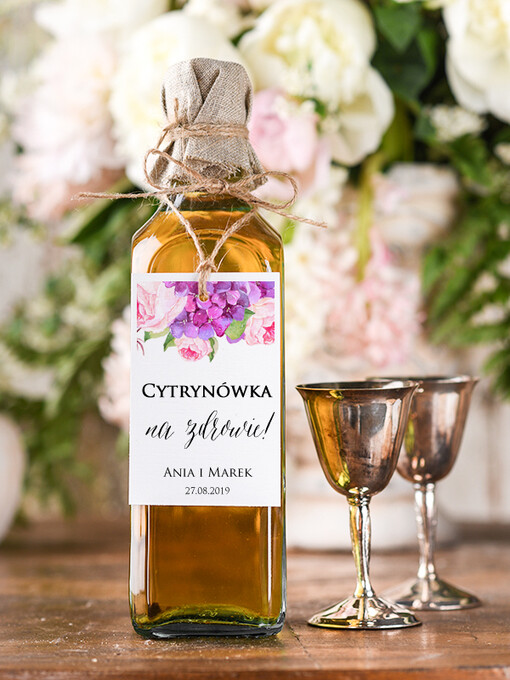  boho/etno/pióra etykiety na butelki weselne, boho smieszna tresc