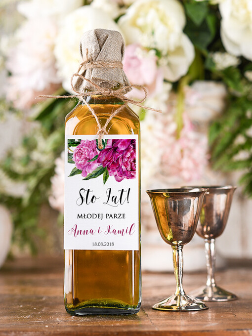  boho/etno/pióra zawieszka na alkohol weselny, boho wasz tekst