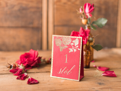  Glamour numerek stojak na stół weselny, złote klasyczne i eleganckie