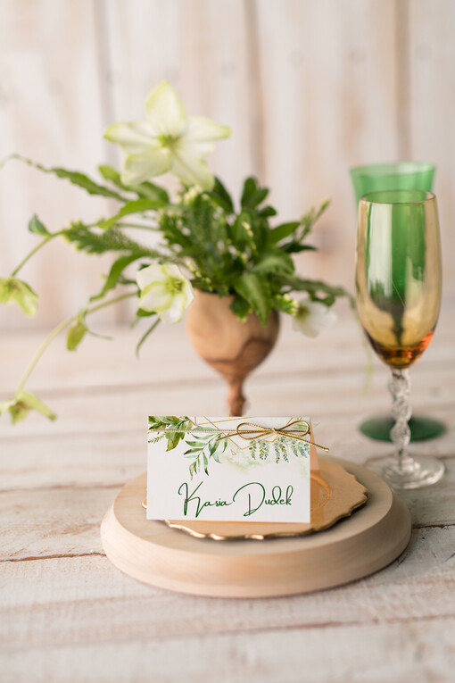  botaniczne podróżnicze  winietki ślubne wizytówki dla gości weselnych, botaniczne vintage