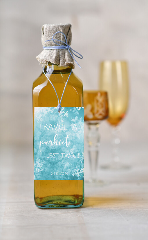  botaniczne podróżnicze  etykieta na wódkę zawieszka na alkohol weselny, botaniczne dowolne teksty