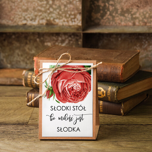  botaniczne podróżnicze  numerki na stoliki ślubne, przepiekne ilustracje w stylu boho