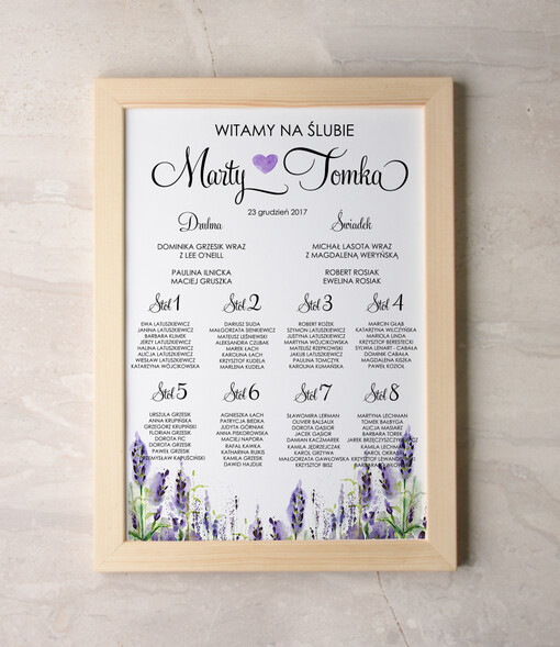  Plakaty Akwarele plansza weselna plan stołów weselnych, malowane akwarelkowe wzory dopasuj rozmiar