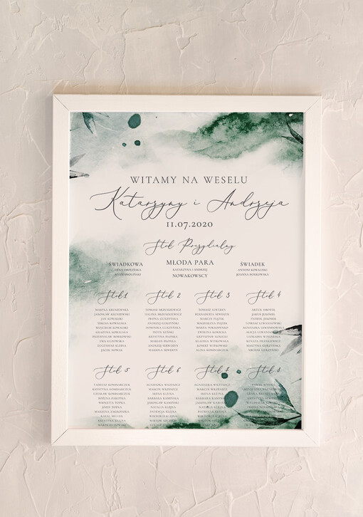  Plakaty botaniczne podróżnicze tablica informacyjna dla gości weselnych, rustykalne wybierz swoj rozmiar