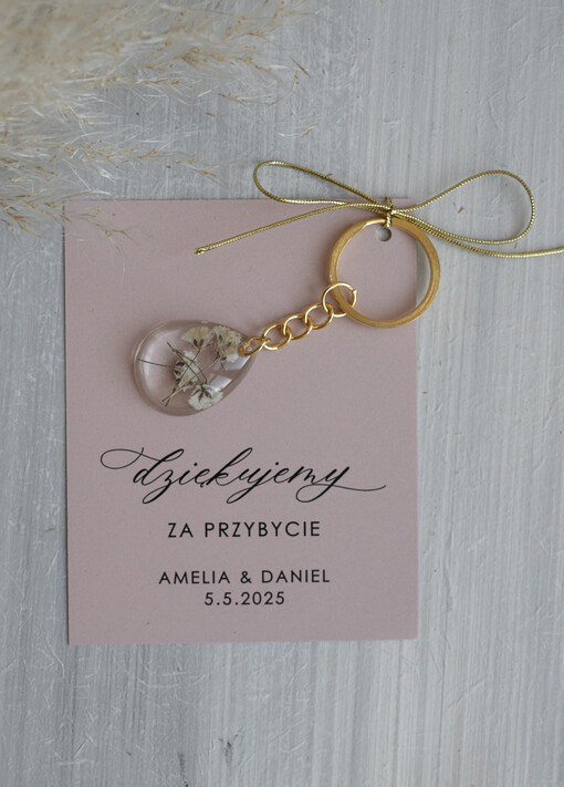  Magnesy breloki brelok do kluczy z zawieszką z żywicy, ręcznie robiony brelok do kluczy z żywicy, podziękowanie dla gości brelok z zatopionymi kwiatami w żywicy, 