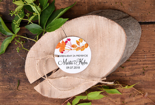  Zawieszki bileciki do prezentów prezenciki podziękowania dla gości weselnych, zawieszki do prezentów własnego pomysłu