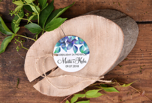  Zawieszki bileciki do prezentów podziekowania dla gosci weselnych, zawieszki do prezentów