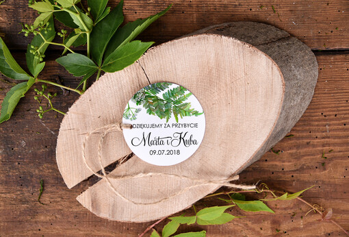  Zawieszki bileciki do prezentów podziękowania dla gości weselnych, oryginalne zawieszki do prezentów