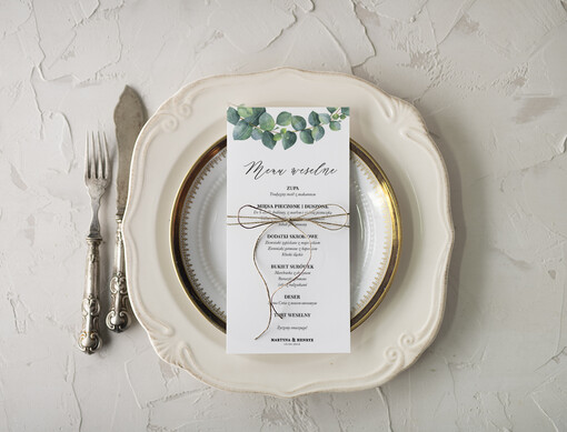  rustykalne menu weselne na stoły plan podawania posiłków, rustykalne ekologiczne wasza tresc