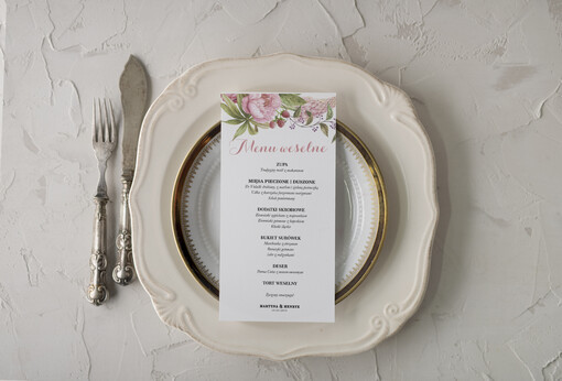  rustykalne karta dań weselnych menu weselne plan podawania posiłków, rustykalne wasza treść