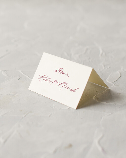  Eleganckie minimalistyczne winietki slubne, proste wizytówki dla gości weselnych, winietka ślubna usadzenie gości na weselu