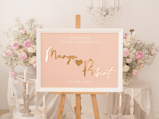  Glamour welurowe Tablica Powitalna Slubna Glamour, Elegancka Plansza Powitanie Gości Na Weselu, Rama Powitanie Na Weselu, Elegancka Plansza Powitalna złote napisy 