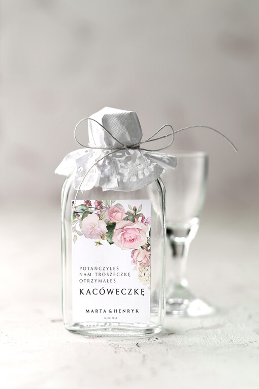  Butelki unikatowe podziękowania dla gości weselnych buteleczki na alkohol  