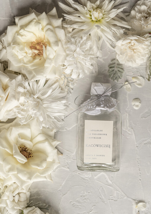  Butelki prezenty dla gości na weselu, buteleczki 100 ml na wesele