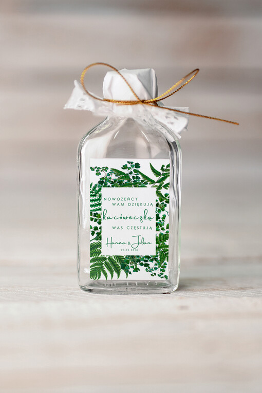  Butelki upominki prezenty podziękowania dla gości butelki kacówki