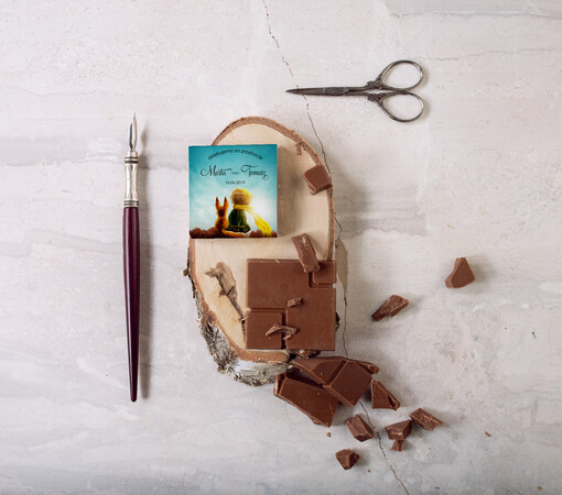  Czekoladki pamiątki dla gości weselnych, czekoladki weselne