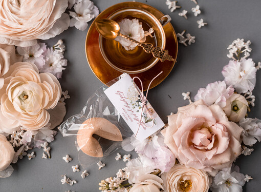  Ciasteczka z wróżbą upominki ślubne od pary młodej dla gości weselnych, ciasteczko z wrożbą podziękowanie