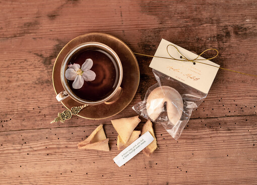  Ciasteczka z wróżbą podziękowania podarunki dla gości weselnych, ciastko z wróżbą dla gości