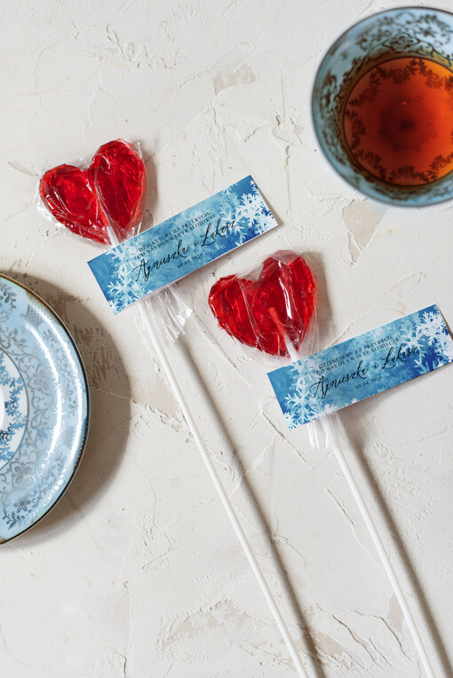  Lizaki podziękowania od pary młodej po weselu spersonalizowane łakocie   