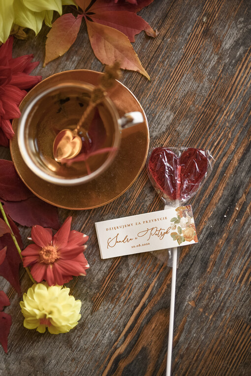  Lizaki ślubne podziękowania dla gości weselnych spersonalizowane przysmaki   