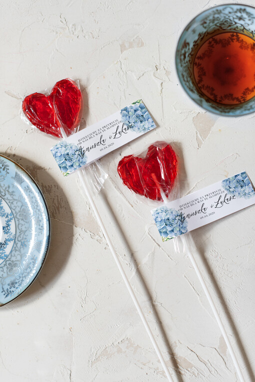  Lizaki personalizowane podziękowania dla gości weselnych słodki upominek sprawiający przyjemność   