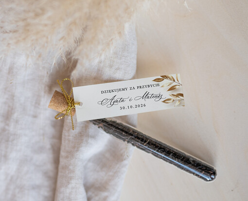  Fiolki prezenty dla gości weselnych, piękne podziękowania dla gości weselnych, ręcznie zdobione fiolki z herbatą, fiolki na herbatę, podziękowania dla gości herbata