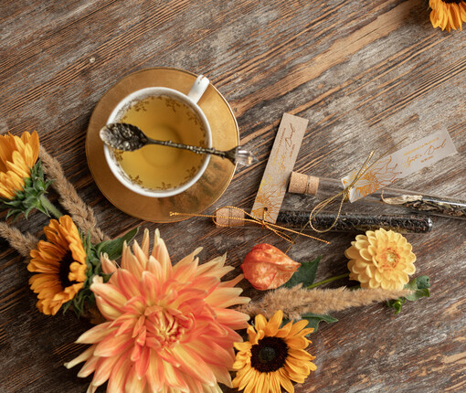  Fiolki personalizowane podziękowania dla gości weselnych  fiolki na herbatkę lub kawę    