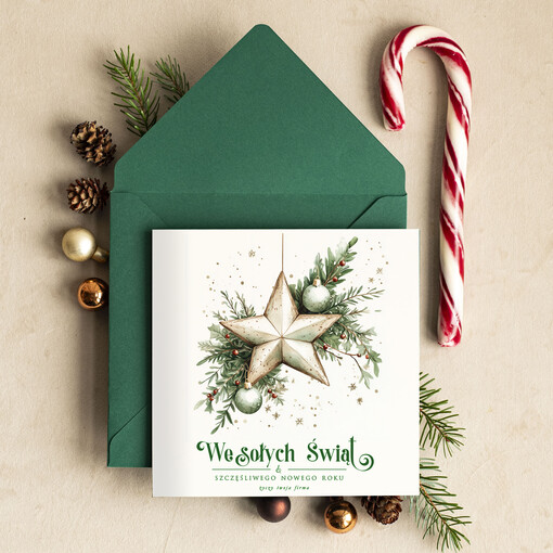  Retro/nowoczesne kartki swiateczne z logo firmy, biznesowa kartka świąteczna, bożonarodzeniowa kartka firmowa, noworoczne kartki z życzeniami dla klientów i pracowników