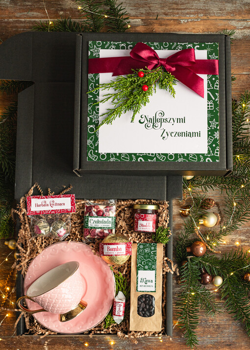 zestawy z kubkiem i filiżanką praktyczny świąteczny dla niej pod choinkę, ciekawy prezenty dla mamy na swieta, box filiżanka i zestaw do kawy herbaty dla dziewczyny, bozonarodzeniowy prezent dla mamy