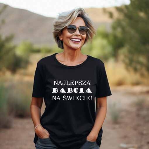  Prezenty dla Babci Pomysł na prezent dla Babci, koszulki z nadrukiem dla Babci, prezenty z okazji dnia Babci, koszulka najlepsza Babcia na świecie, pomysły na prezent z okazji dnia Babci