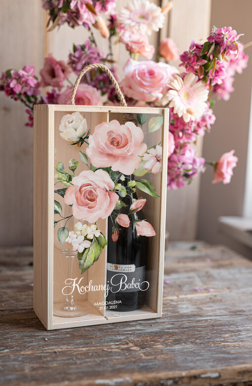  Prezenty dla Babci  prezenty z okazji dnia babci skrzynka z imieniem 