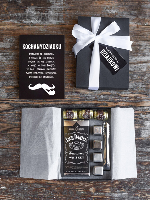  Prezenty dla Dziadka prezent dla Dziadka, czekolada jack daniels dla dziadka 