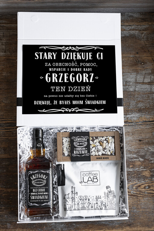  podziękowania dla świadka podziękowanie pomysł na prezent dla świadka, prezent od Pana Młodego dla Świadka, pomysł jak podziękować świadkom