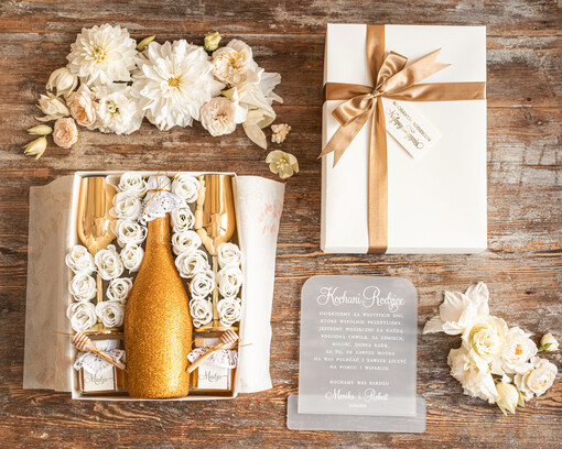  zestawy prezentowe do wina i szampana  podziękowania dla rodziców na weselu, prezenty dla Rodziców dla Pary Młodej, fajne pomysły na prezenty dla Rodziców