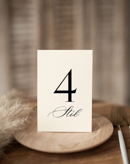  Nowoczesne prosta forma  Eleganckie numerki na stół weselny, numeracja stołów weselnych, proste i delikatne numerki na stoły weselne, dekoracja stołu weselnego 