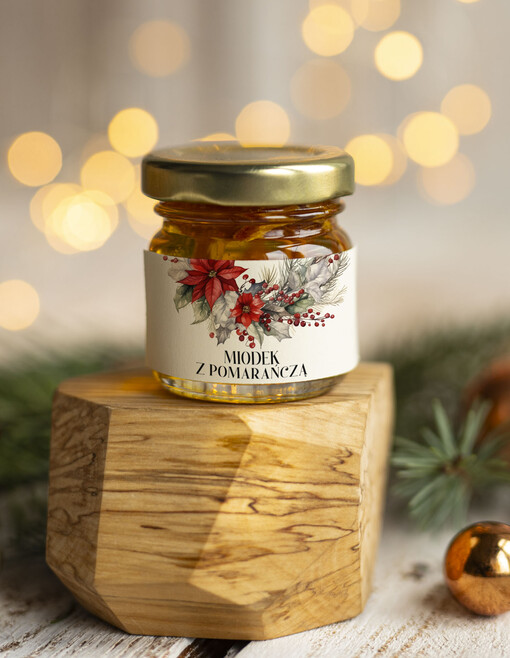  MIODY KONFITURY SOKI Drobne prezenty Dla Firm miód z cynamonem, miody drobne upominki  dla pracowników,