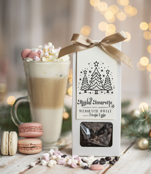  HERBATA KAWA Drobne prezenty dla firm na boże narodzenie kawa ameretto, drobne upominki na święta dla pracowników, świąteczna kawa dla pracowników i kontrahentów