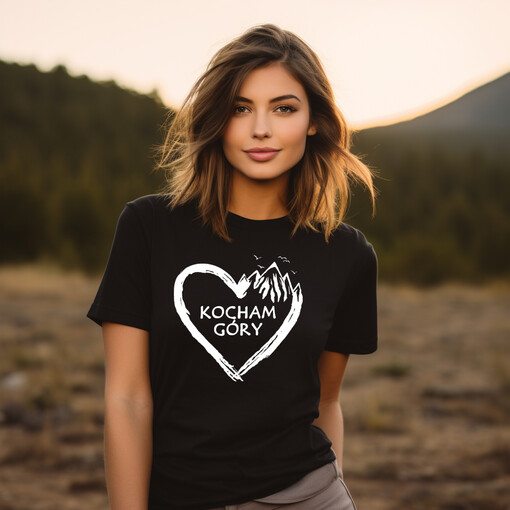  góry, las, natura Prezent dla Miłośniczki Gór koszulka z napisemkocham gory, pomysl na prezent dla niej pod choinkę zestaw z koszulką i termosem, prezent na święta dla dziewczyny koszulka w góry i nie tylko , kreatywny prezent dla córki tatromaniaczki 