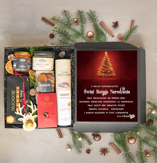  Premium selection wytrwane kosze prezentowe dla firm, prezenty biznesowe z logo męskie, upominki Premium na święta dla pracowników