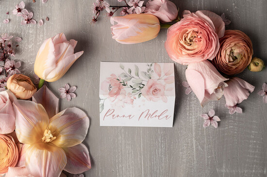 Winietki glamour winietki ślubne wizytówki dla gości weselnych złote lub srebrne litery 02/owlam/w