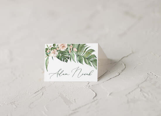 Winietki rustykalne usadzenie gości na weselu winietki, shabby chick rustykalne 55/CBw/w