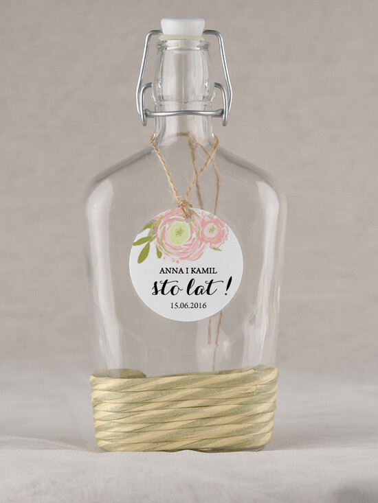 Zawieszki na butelki rustykalne zawieszki na alkohole weselne, rustykalne i ekologiczne 44/rstSZN/zwo