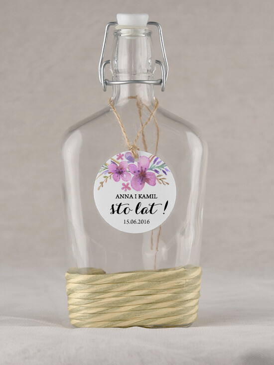 Zawieszki na butelki rustykalne etykiety na butelki weselne, rustykalne śmieszne treści 45/rstSZN/zwo