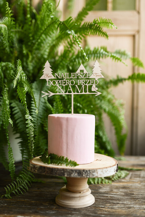 Figurki na tort / cake topper statuetki drewniane statuetki na tort weselny    150/rsstn/ST