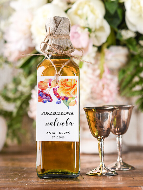 Zawieszki na butelki boho/etno/pióra zawieszki na alkohol weselny, boho smieszna tresc 45/cc/zw