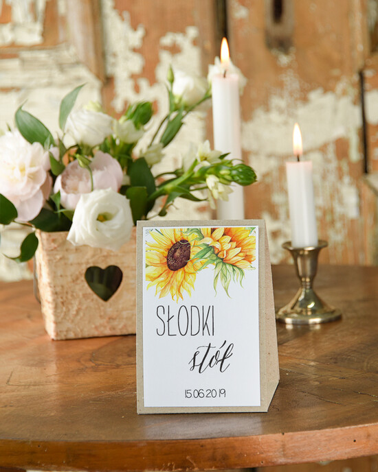 Numery na stół Boho/Etno/Pióra numery na stół gości weselnych, usadzenie gosci w stylu boho 01/glBH/nrS