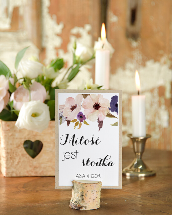 Numery na stół Boho/Etno/Pióra numery na stoły weselne, usadzenie gości grafika boho 02/bhSZ/nr