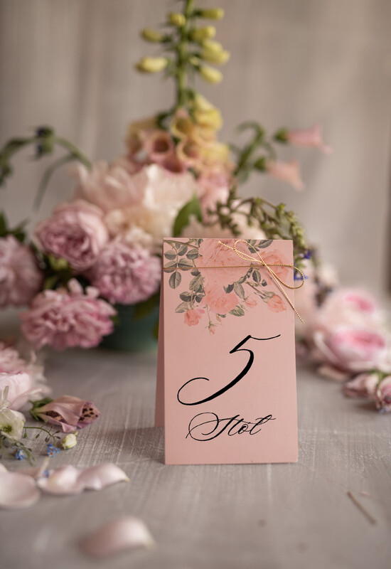 Numery na stół Glamour numery na stoły weselne, złote w stylu glamour 1/lamchw/nrS