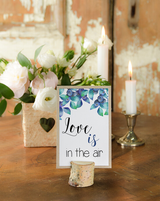 Numery na stół Otwarte jednokartkowe numerki na stoliki ślubne, eleganckie usadzenie gości 53/cc/nr